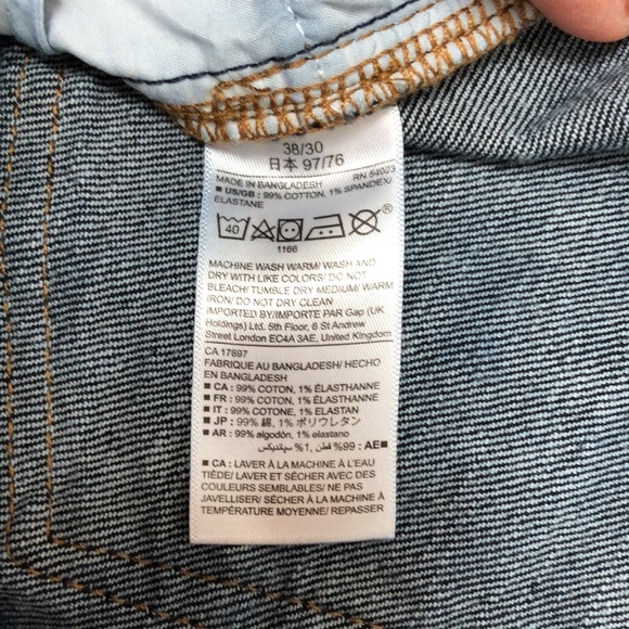 GAP straight fit jeans - Picture 7 of 7